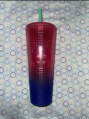 Starbucks 2022 Watermelon Ombré Grid